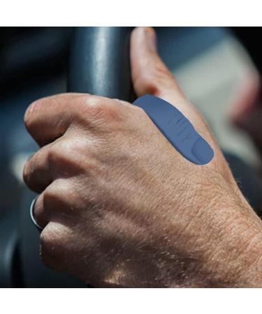 Finger Acupressure Clip for Headaches Anxiety & Stress Relief - Adjustable Big Thumb Blue - Buy Online on GoSupps.com