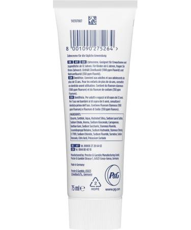 Buy Oral-B Professional Toothpaste Daily Protection 75 ml - Best Whitening & Cavity Care | Shop Internationally - Buy Online on GoSupps.com