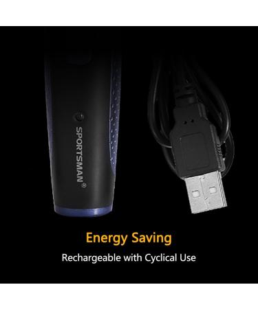 ZJchao 4-in-1 Nose Hair Trimmer & Hair Removal Kit - Rechargeable Waterproof Stainless Steel Electric Shaver for Men & Women - Buy Online on GoSupps.com