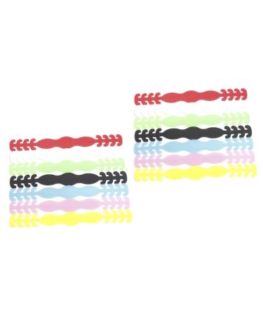 Beaupretty 30 pc adjustable buckles for the face hook for masked strap ear cable extension hook mask accessories oral muffle tab child extension buckle