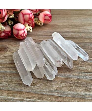 100g Feng Shui Clear Wands Natural Stones and Minerals Quartz Crystals Home Decor Lucky Drop