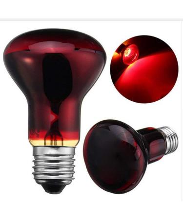 Tenlacum 40/50/60/75/100W Infrared Basking Spot Lamp Single Max Heat Reptile Red Bulb Light (40W) - Buy Online on GoSupps.com