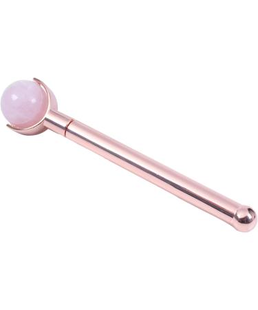 Jiklophg Eye Jade Roller Facial Roller Jade Roller Weight Loss Anti-Wrinkle Cellulite Beauty Facial Tool Crystal Stone Roller Pink Roller+ Pink Handle Pink Roller + Rose Gold Handle - Buy Online on GoSupps.com