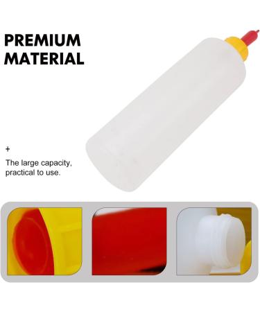 Tofficu Bottle Nipples 5 Sets 400ml Lamb Feeding Bottle with Red Teat - Farm Livestock Drink Bottle for Cow Sheep Pig Goat - Farm Accessories - Buy Online on GoSupps.com