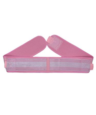 Meion chiroband - back support tape pelvic girdle back support strap for pain relief - flexible breathable ideal for pain in the hip and in the lower back pink 110cm pink m M