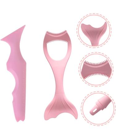 Amosfun 8 Pcs Eyeliner Silicone Mold Mascara Shield Applicator Guard Mascara Applicator Third Gear Lip Line - Buy Online on GoSupps.com