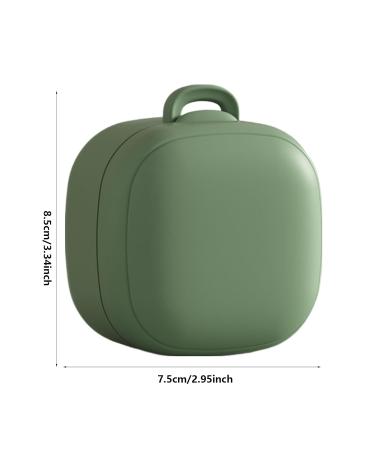 Silicone Pacifier Container | Travel-Friendly Dustproof Cover for Newborns & Kids | Tsuchiya Green - Buy Online on GoSupps.com