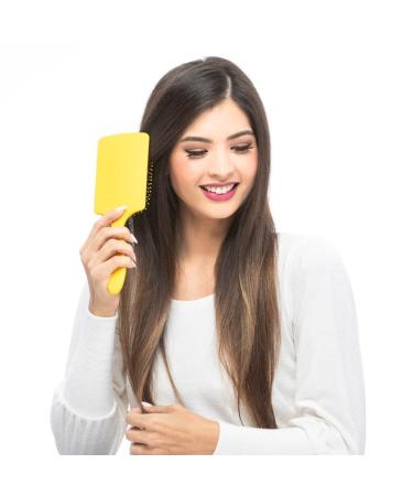 Drybar Lemon Bar Paddle Hairbrush - Perfect for Wet and Dry Hair - Buy Online on GoSupps.com