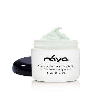 Raya Collagen-Elastin Cream (401) | Nourishing and Moisturizing Facial Treatment for Dry Skin | Helps Reduce Fine Lines and Wrinkles | Calms  Tones  Refines  and Firms