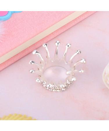 Nail Art Pen Holder Nail Art Pen Holder for Nail Brush Exquisite Gold Plated Pearl Crown Typed Pen Displayer Stand (Type2) - Buy Online on GoSupps.com