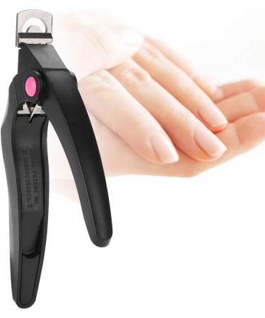 Nail Art Clipper U Shaped Fake Nail Scissors Stainless Steel Blade Nail Tips Cutter Manicure Tool for Salon Home Nail Art - Buy Online on GoSupps.com