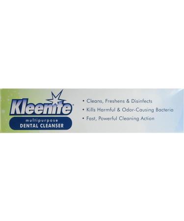 Kleenite Dental Cleanser Fresh Mint 9 oz - Keep Your Dentures Clean and Fresh - Buy Online on GoSupps.com