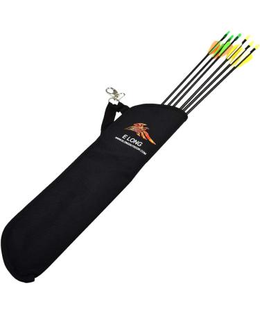 EOUS Archery Arrow Holder Quiver - Hip Waist Side Arrows Bag with Belt Clip in Black - Buy Online on GoSupps.com