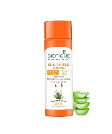 Biotique Face & Body Sun Lotion SPF 30 - Aloe Vera 120ml