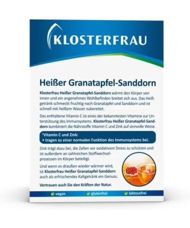 Klosterfrau Broncholind Hot - Immune Support with Pomegranate Sea Buckthorn Elderberry & Ginger-Orange | 30 Servings - Buy Internationally - Buy Online on GoSupps.com