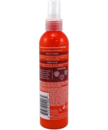  CANTU Cantu Natural Hair 6-Bottle Set of Coconut Oil for Shine and Hold 248 ml - Buy Online on GoSupps.com