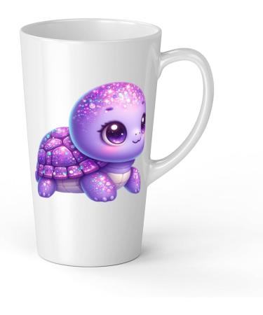 White Ceramic Baby Turtle Mug - Large 483 ml Perfect for Hot Chocolate or Milk Fun and Easy to Use - Buy Online on GoSupps.com