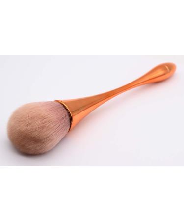 Ranvi Large Powder Mineral Brush Makeup Brush Suitable for Large Coverage Loose Powder Blush Liquid Foundation Mixed Polishing Brush 2 Pieces (Black Gold) - Buy Online on GoSupps.com