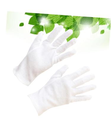 SOLUSTRE 12 Pairs Industrial Hand Moisturizer Stretchable Lining Glove Cosmetic Moisturizing Working Warm Hand Spa White M:22X9cm White - Buy Online on GoSupps.com