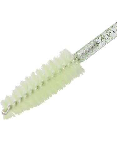 Disposable Eyelash Brushes Multicolor Mascara Wands Eyebrow Spoolie Applicator with Crystal Handle Eyeshadow Brow Separator Bristle Tool for Makeup Supplies Eye Lash Extensions Kits(Green) - Buy Online on GoSupps.com