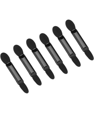 Mipcase 200 pcs Eye Shadow Double-ended Tipped Makeup Brush Eyeshadow Black Sponge Mx2pcs Blackx2pcs - Buy Online on GoSupps.com