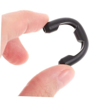 FOMIYES 16 Pairs Eyeglass Retainers & Cushions - Silicone Ear Grips & Temple Protectors for Glasses - Black 5.5x0.6cm - Comfort & Style - Buy Online on GoSupps.com
