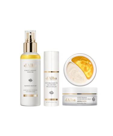 d'alba Piedmont Italian White Truffle First Spray Serum & Double Serum & Cream & All-in-one Multi Balm