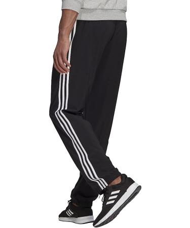 adidas Men's Aeroready Essentials 3-Stripes Pants - Black/White - Medium - Buy Online on GoSupps.com