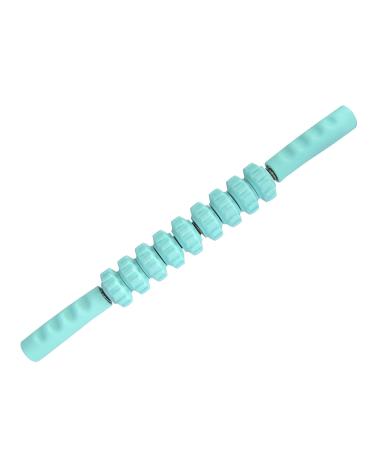 Bending massage roller massage device back massage scooter bending massage tab multifunctional muscle massage roller for muscle relaxation fascia rod roller sore muscles and tight (verde)