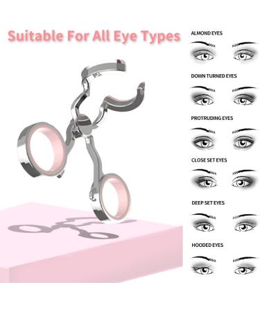 Portable Contact Lens Wearing Aids - Eyelid Stretcher & Insertion Tool - Pink Contact Lens Case & Tweezers - Buy Online on GoSupps.com