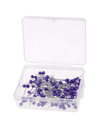 Baoblaze 100 Colorful Head Pins - Assorted Purple Pins for Sewing & Crafting | Shop Internationally - Buy Online on GoSupps.com