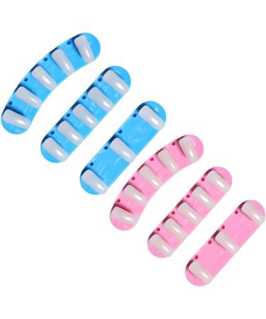 Ipetboom 4 Boxes Fingernail Art Stand Nail Practice Rack Tip Stand for Nails Nail Tools Nail Practice Holder Fake Nail Practice Stand Nail Art Practice Base Nails Gel Training Rack Manicure - Buy Online on GoSupps.com