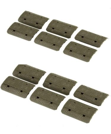 Cnevcho Tactical Polymer Rail Pack of 12-ODG | Durable and Versatile Rails for Firearms - Buy Online on GoSupps.com