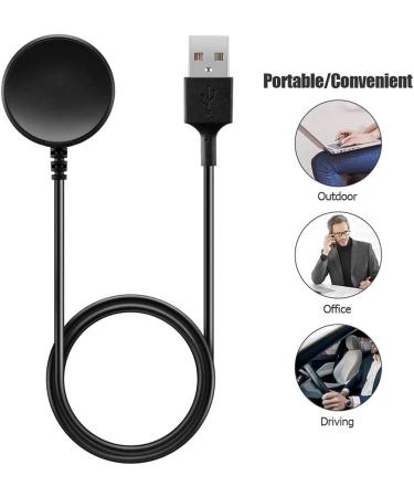Galaxy Watch 5/4/3 Charger EMallee USB A Charging Dock for Samsung Galaxy Watch5 Pro Watch4 Classic Watch3 Active Active2 Accessories 2 Pack - Buy Online on GoSupps.com