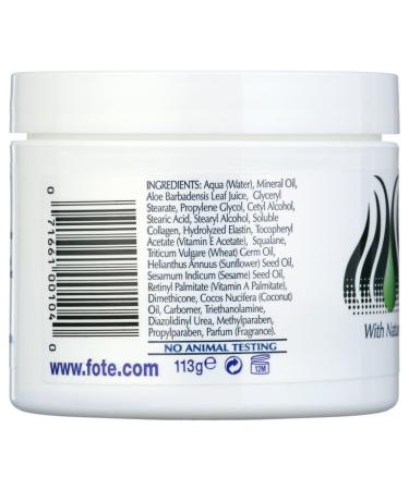 Fruit of The Earth Aloe Vera Skin Care Cream - 4oz | Nourishing & Hydrating | International Shipping Available - Buy Online on GoSupps.com