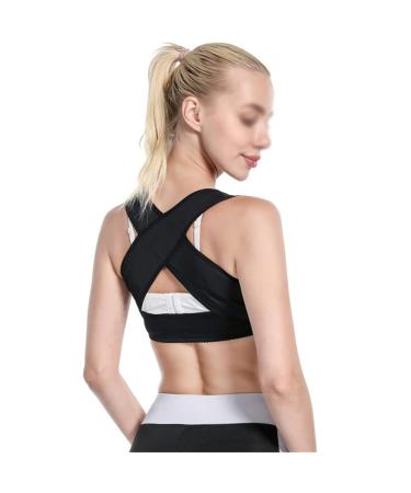 DFHBFG Invisible Hunchback Correction Belt Underwear Corrective Clothing Adult Women's Body Shaping Anti-Hunchback Orthopedic Belt(D Small) Small D