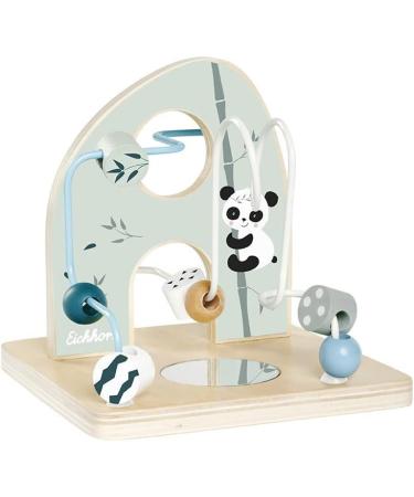Eichhorn Motor Loop Toy - Enhance Motor Skills for Toddlers Birch Wood 14x14x14 cm Age 1+ International Shipping Available - Buy Online on GoSupps.com
