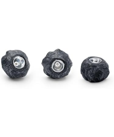 Pontec 87585 Pondostar LED Rocklight Set 3 - Stylish Underwater Lighting in Slate Optics for Your Pond - Buy Online on GoSupps.com