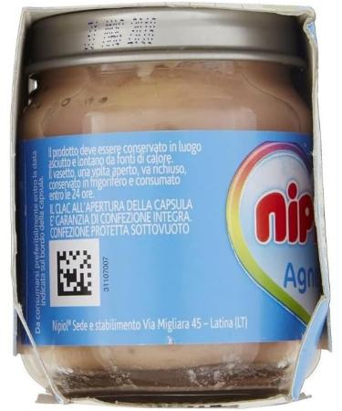 Nipiol Homogenised Ham 4x80g - Buy Online on GoSupps.com