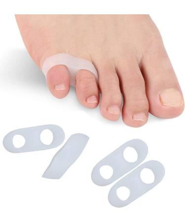 Buy No. 4 Silicone Toe Spreader for Hallux Valgus - Foot Pain Relief & Overlapping Toe Correction - Buy Online on GoSupps.com