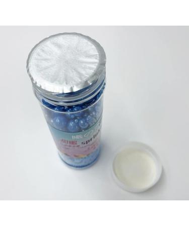 Sprinkles Edible Navy Rolay Blue Pearl Sugar Candy Cupcake Cake Topper 120g/ 4.2oz Decorative Glitter Sprinkle Mix for Baking Cake and Cookie Decorating (Starry sky blue) - Buy Online on GoSupps.com