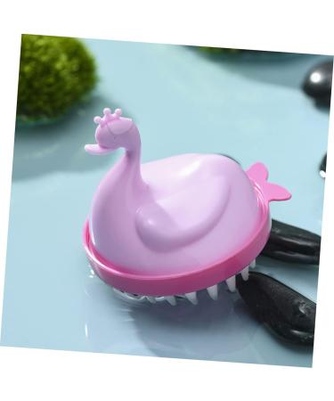 Ultechnovo 6 STK Massage Shampoo Comb - Soft Scalp Cleaner & Hair Washer Brush for Kids - TPE Head Massager for Ultimate Hair Care - Buy Online on GoSupps.com