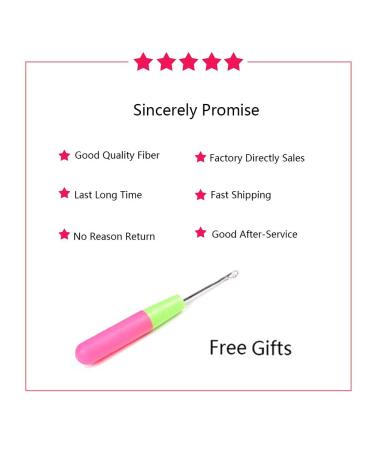 Jumbo Braiding Hair Fiber Mix 3pcs - Rainbow Colors Extensions - Kanekalon Synthetic Hair - 24 Inch - Blue-Light Purple-Pink - Soft & Healthy - Buy Online on GoSupps.com