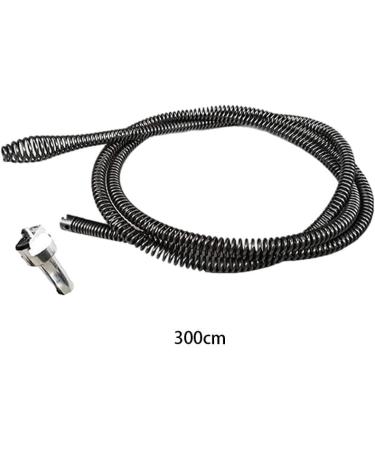 DSOUWEH Easy To Spring Pipe Dredging Tool Clear Pipes With Manganese Steel Construction Spring Sewer Dredging Tool 3 meter spring - Buy Online on GoSupps.com