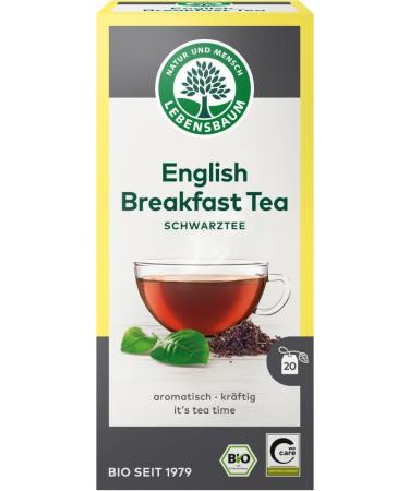  Lebensbaum Lebensbaum Organic English Breakfast Tea (2 x 40g) - Buy Online on GoSupps.com