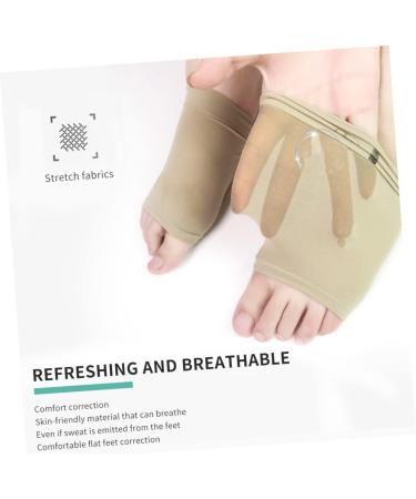 NOLITOY Arch Support Insoles for Flatfoot | 1 Pair Foot Pad Orthotics & Massage Pads - Comfortable Elastic Inserts for Pain Relief - Buy Online on GoSupps.com