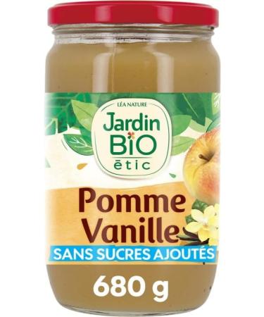 JARDIN BIO ETIC - Jardin Bio Dessert Biofruit Apple Vanilla 680G - Pack of 4 - Sold by the pack - Buy Online on GoSupps.com