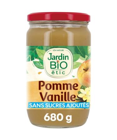 JARDIN BIO ETIC - Jardin Bio Dessert Biofruit Apple Vanilla 680G - Pack of 4 - Sold by the pack