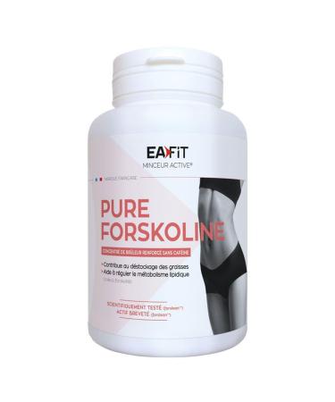 EAFIT Pure Forskolin Slimming Fat Destocking Powerful Fat Burner Helps Regulate Lipid Metabolism Weight Loss Women Non-CAFEINE Free 60 Capsules