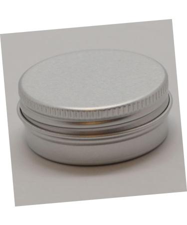 VINTORKY Box Tea Containers Candy Containers for Kitchen Tea Canister Containers with Lids Balm Cosmetic Jars Trip Lotion Aluminium Jar Purses Cream Jars with Lids Travel Metal Candle Size 2 Silver - Buy Online on GoSupps.com